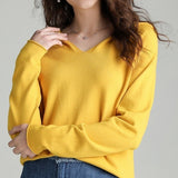 Camisola com Capuz Lisa