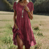 Ana | vestido midi de verão
