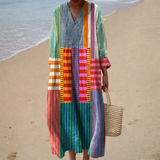 Vestido de Verão Estampado que Valoriza a Silhueta
