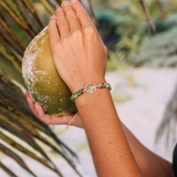 Pulseira Árvore da Vida com Turquesa Africana