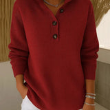 Florence™ | Camisola Polo com Decote em V