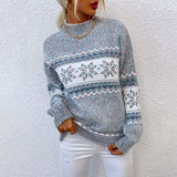 Camisola de Gola Alta Flocos de Neve Margot