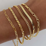 Ensemble De Bracelets Bohèmes Vintage