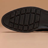 Sapatos Brogue de Couro
