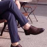 Sapatos Brogue de Couro