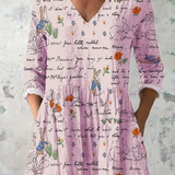 Imogen | Blusa Comprida com Decote em V