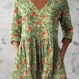 Sara | Blusa Comprida com Decote em V