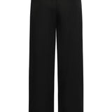 Soepel Dames Pantalon Met Wijde Pijpen | Black