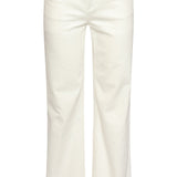 Straight Fit Jeans Met Hoge Taille | White