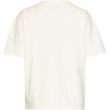 T-Shirt com Estampado Floral Luxuoso e Lantejoulas | White - Black
