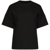 T-Shirt com Acabamento Subtil nas Mangas | Black