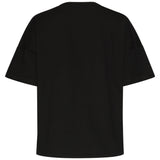 T-Shirt com Acabamento Subtil nas Mangas | Black