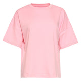 T-Shirt Met Subtiele Mouwafwerking | Pink