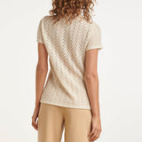 Top com Estrutura All-Over Texturada | Off White