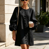 Edite | Vestido Floral com Botões