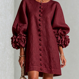 Edite | Vestido Floral com Botões