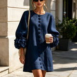 Edite | Vestido Floral com Botões