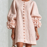 Edite | Vestido Floral com Botões