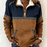 Deirdre | Pullover Aconchegante com Meio-Fecho
