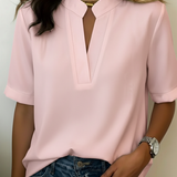 Maria | Blusa elegante com decote em V