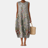 Amalie™ | Vestido Midi para o Dia a Dia