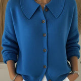 Vega | Casaco de Malha com Gola Camisa