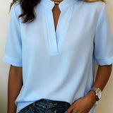 Maria | Blusa elegante com decote em V