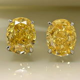 Brincos Eternos em Ouro Branco com Zircónia