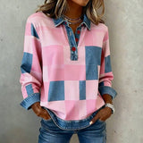 Sweatshirt Vintage Axadrezado