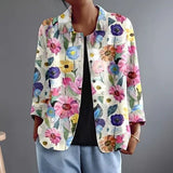 Fleur | Blazer Floral Estilo Pintura