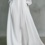 Vestido maxi minimalista