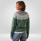 Camisola de Malha Verde Salva Véronique