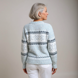 Camisola de Gola Alta Flocos de Neve Margot