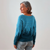 Camisola de Malha Padrão Floresta Brigitte