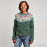Camisola de Malha Verde Salva Véronique