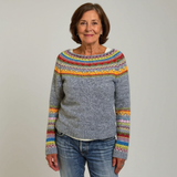 Camisola de Malha com Pala Arco-Íris Sylvie