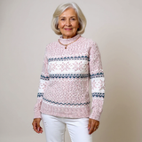 Camisola de Gola Alta Flocos de Neve Margot