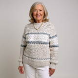 Camisola de Gola Alta Flocos de Neve Margot