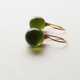 Brincos Pendentes Vintage Verde Vivo