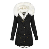 Luna - Casaco de inverno comprido, elegante e forrado
