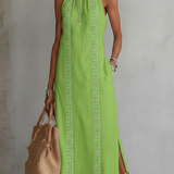 Júlia | Vestido midi de linho
