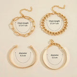 Conjunto de Pulseiras Elan Mercer