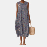 Anneliese™ | Vestido Midi para o Dia a Dia