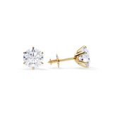 Brincos Elegantes em Ouro Branco Tera