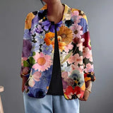 Helene | Casaco Aberto com Flores