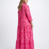 Marielle | Vestido Midi com Botões à Frente