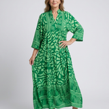 Marielle | Vestido Midi com Botões à Frente